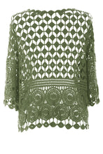 Load image into Gallery viewer, Crochet Top with Vest
