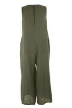 Load image into Gallery viewer, Wide Leg Linen Jumpsuit
