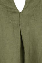 Load image into Gallery viewer, V Neck Linen Vest Top
