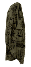 Load image into Gallery viewer, Flocking Script Midi Dress

