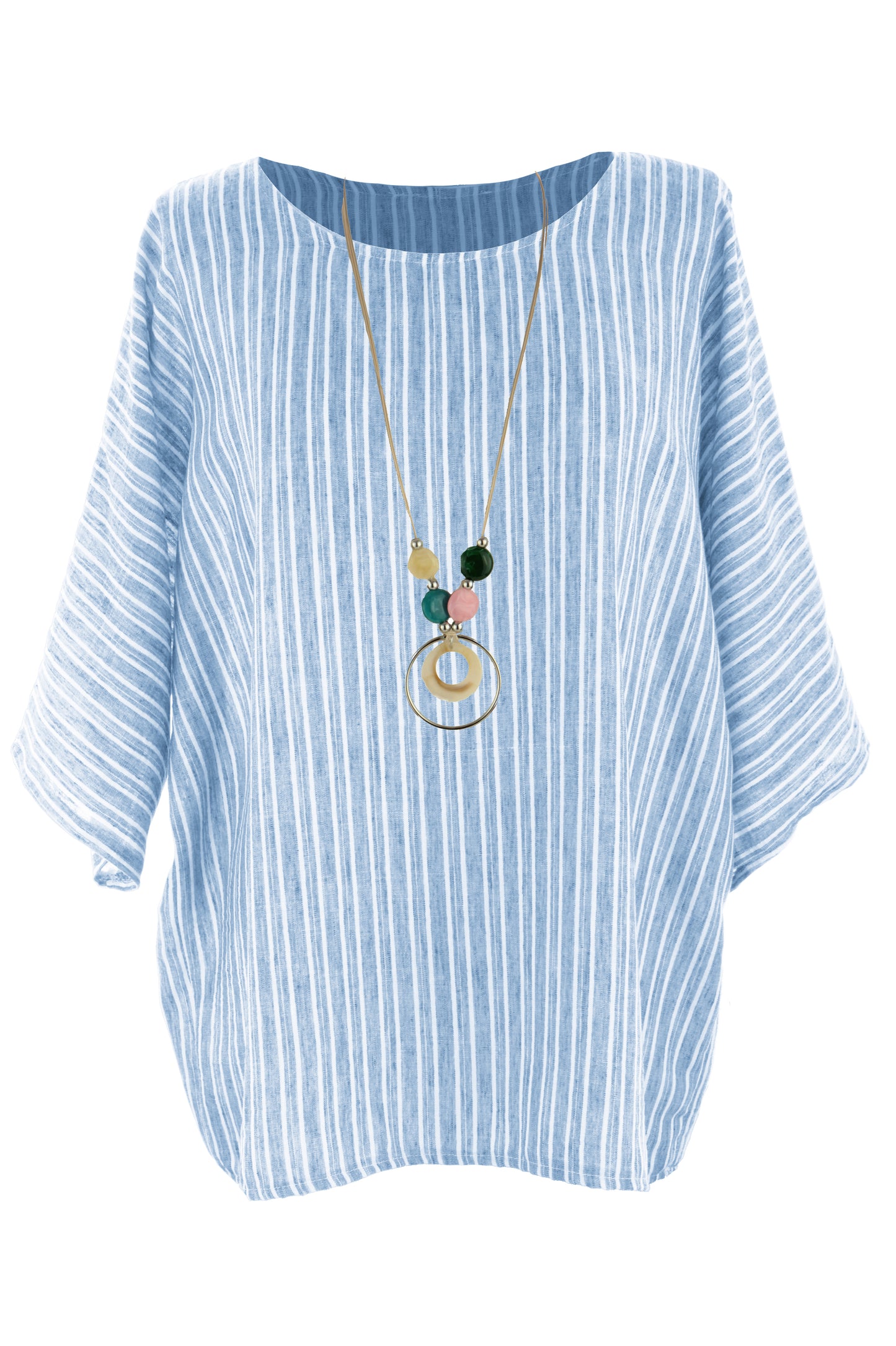 Stripe Necklace Top