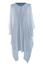 Load image into Gallery viewer, Ruched Front Silk Dress
