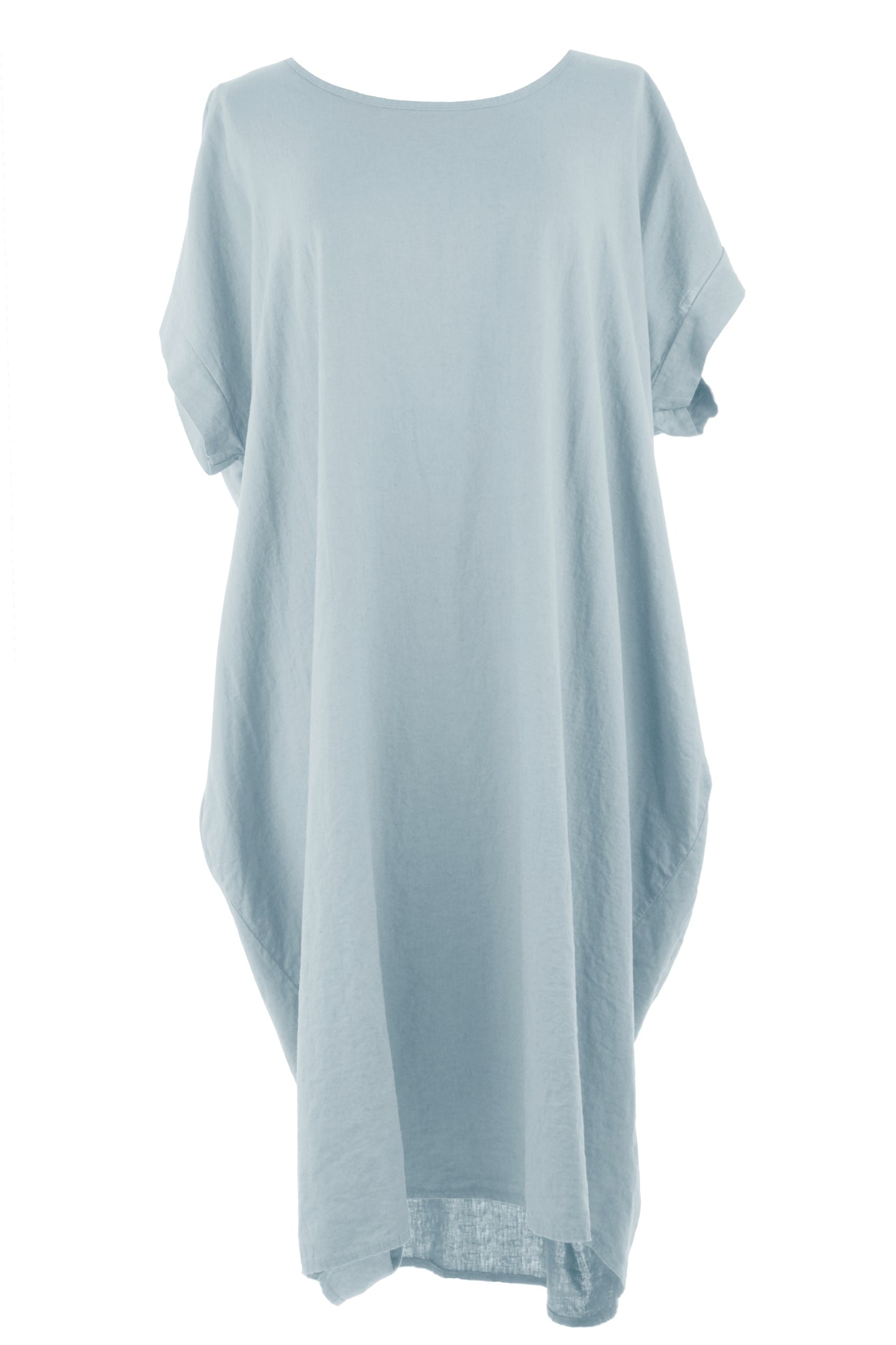 Twist Back Linen Dress