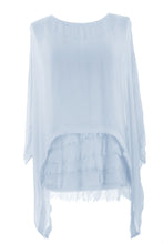 Load image into Gallery viewer, Rara Silk Top with Vest
