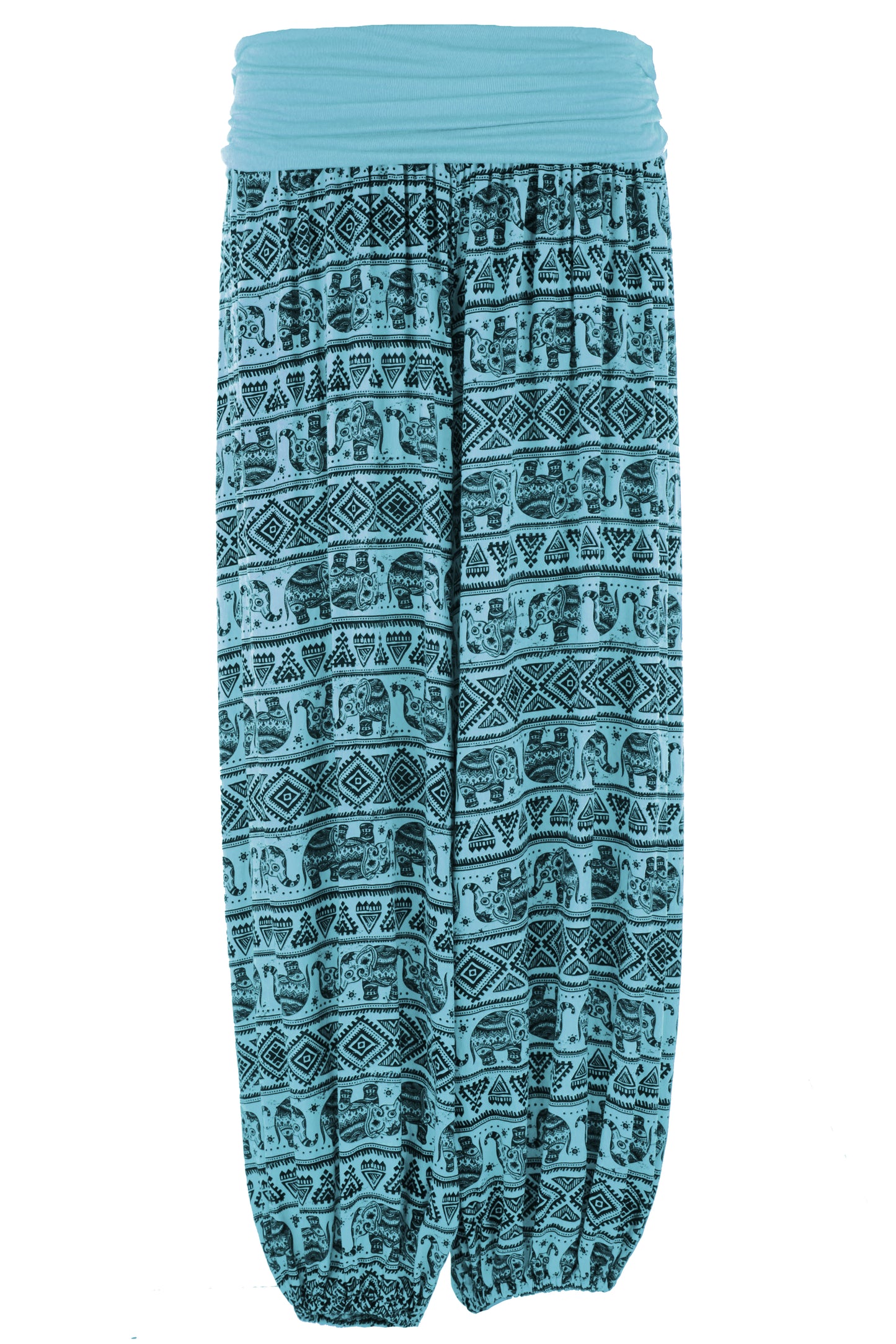 Elephant Print Harem Trouser