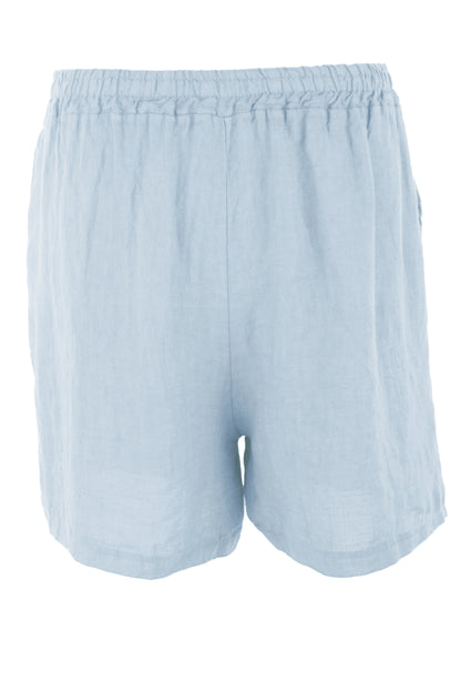 2 Pocket Linen Shorts