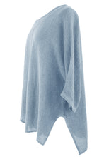 Load image into Gallery viewer, V Cutout Hem Linen Teabag Top
