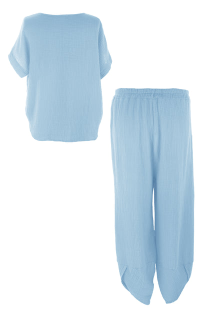 Cheesecloth Cotton Co-Ord Set