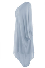 Load image into Gallery viewer, Ruched Front Silk Dress
