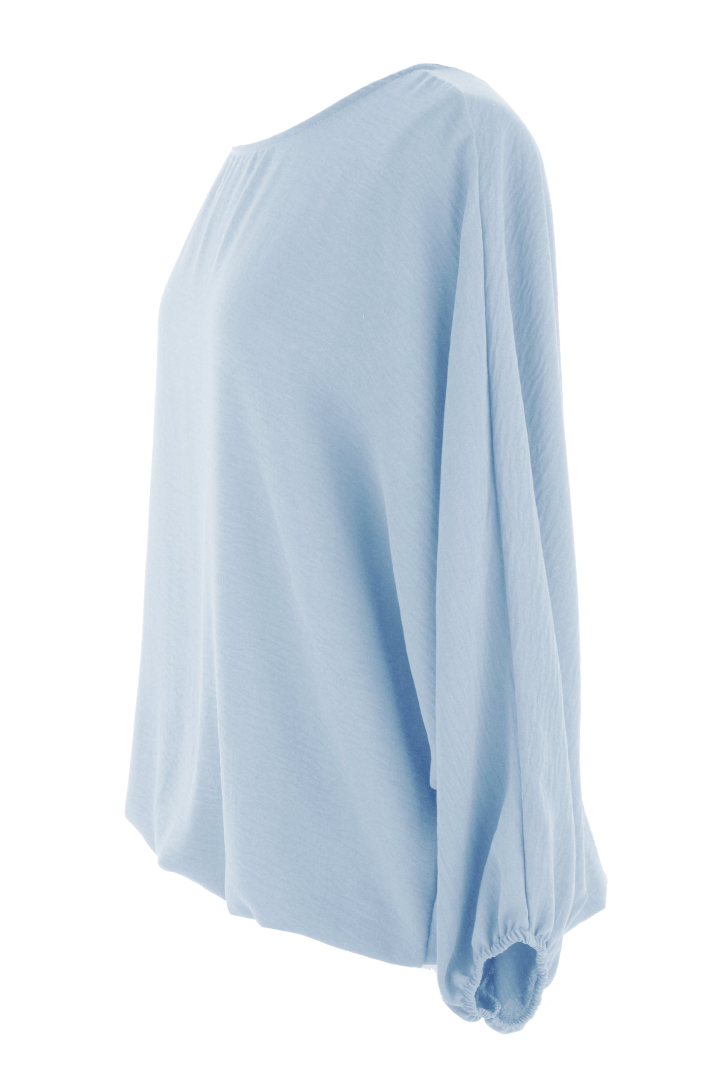 Puffball Hem Necklace Top