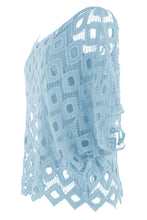 Load image into Gallery viewer, Diamond Crochet Top with Vest
