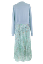 Load image into Gallery viewer, Floral Print Pleated Satin Midi
