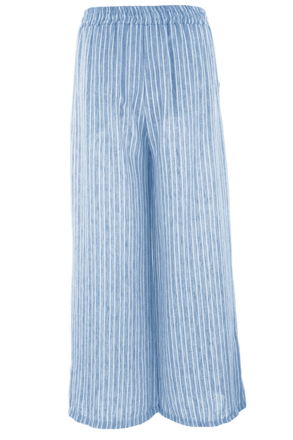 Button Detail Pocket Stripe Trouser