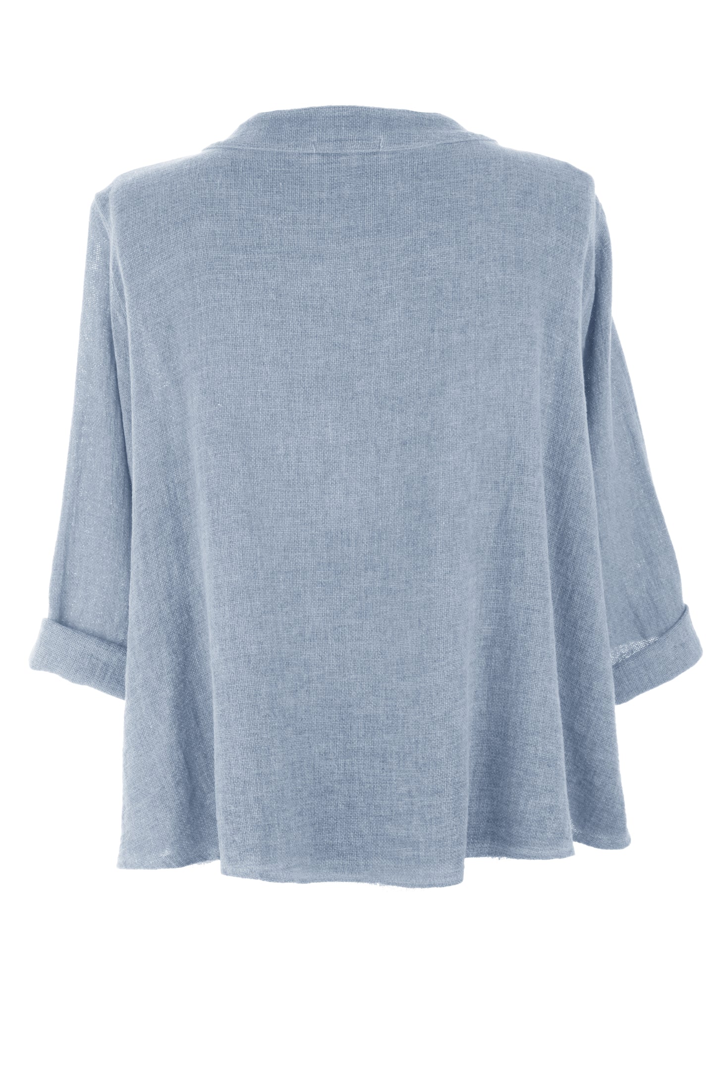 Drape Detail Teabag Shirt