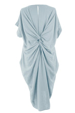 Load image into Gallery viewer, Twist Back Linen Dress
