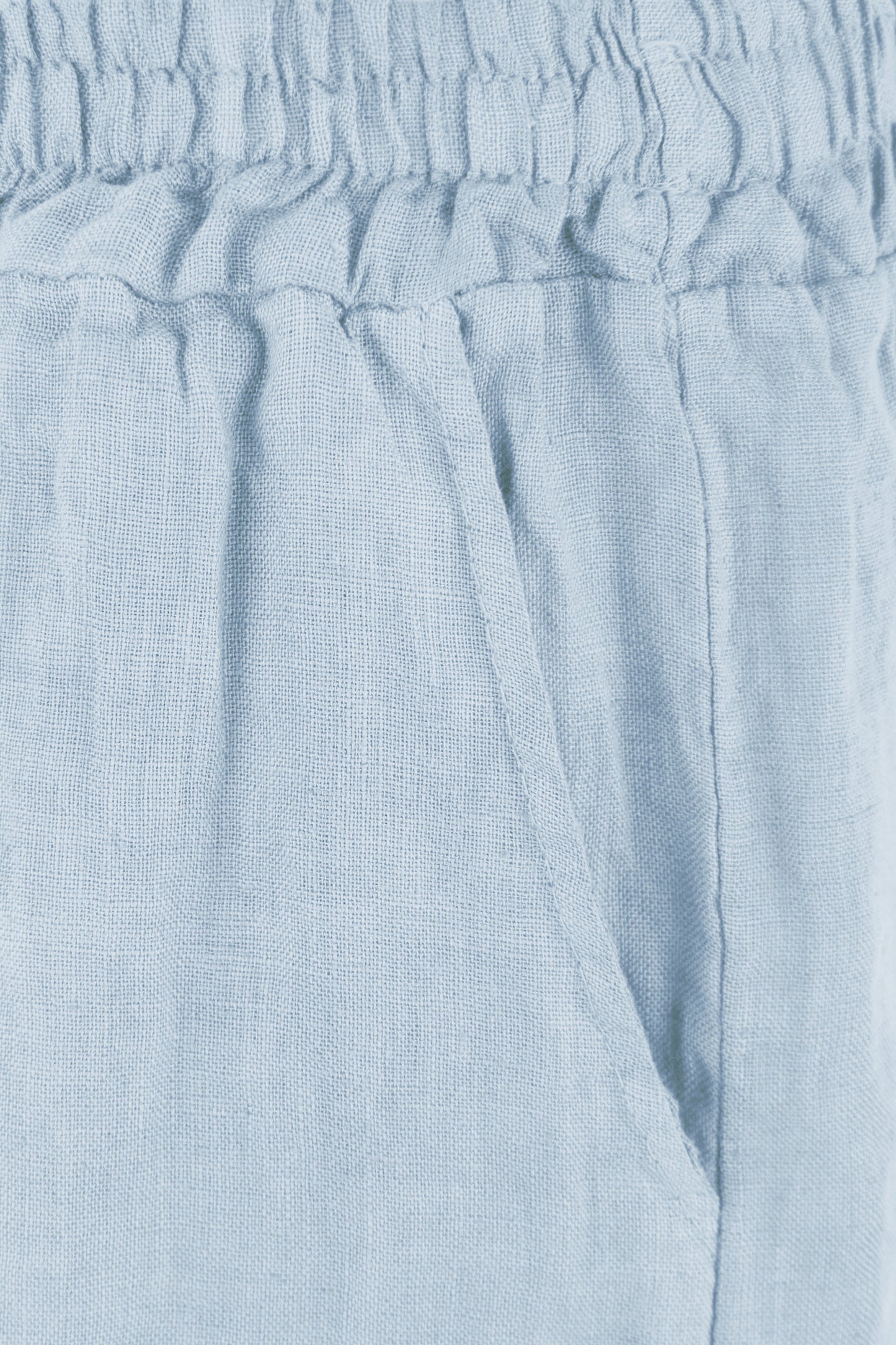 2 Pocket Linen Shorts