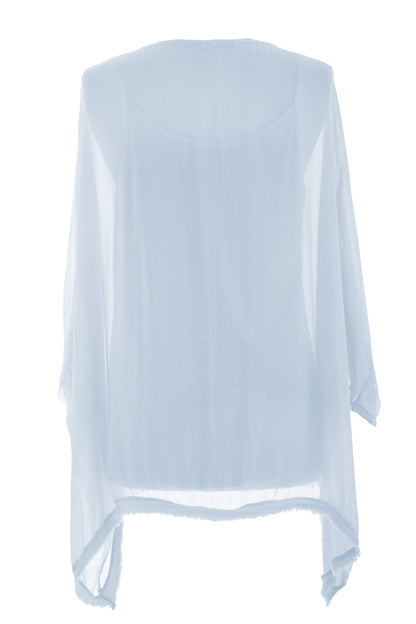 Rara Silk Top with Vest