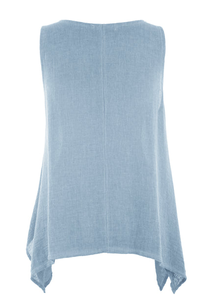 Teabag Linen Vest