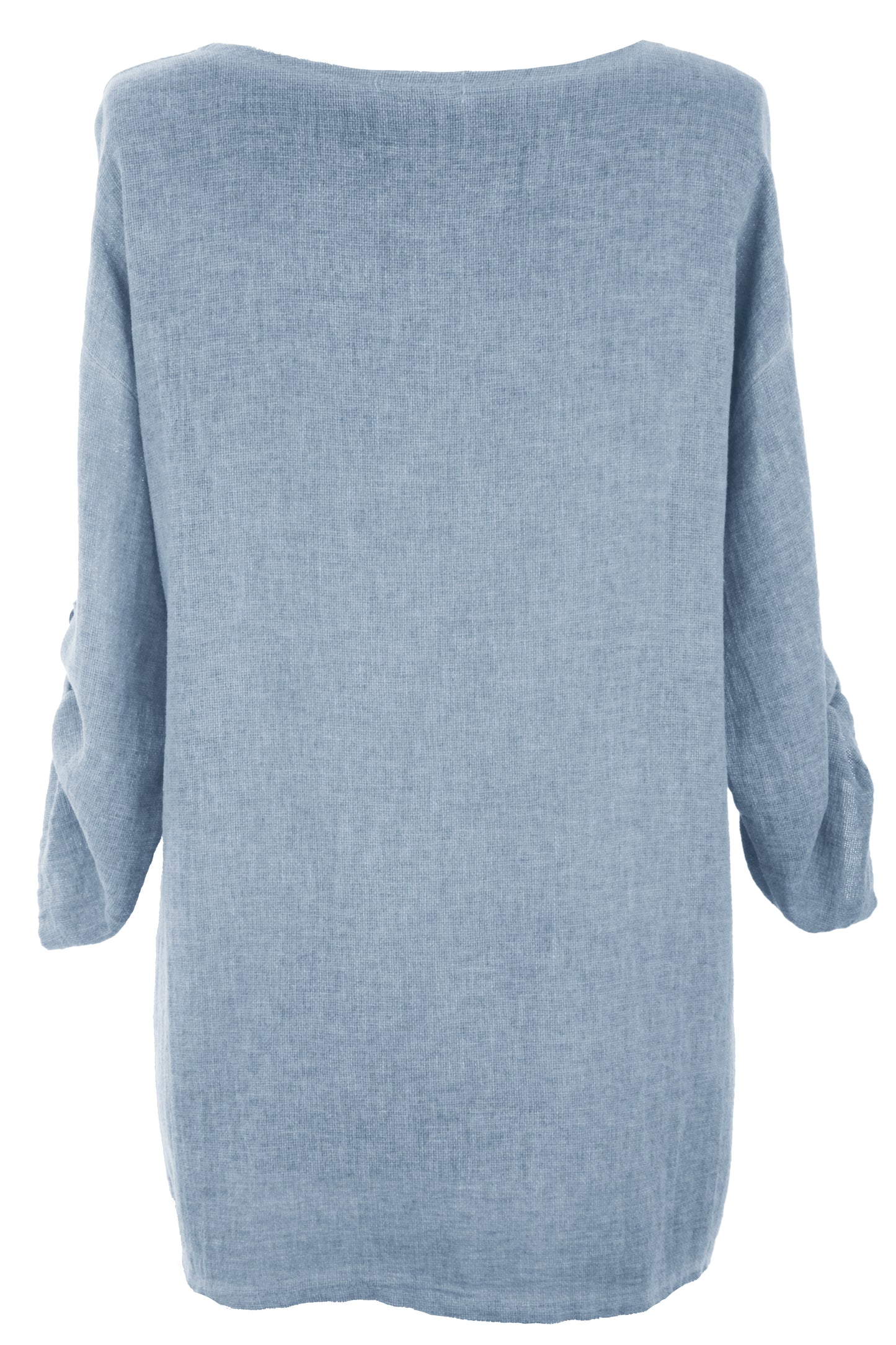 Cutout Button Detail Teabag Top