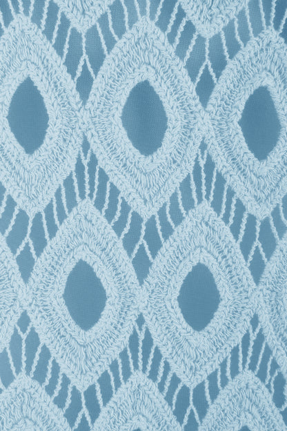 Diamond Crochet Top with Vest