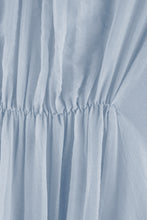 Load image into Gallery viewer, Ruched Front Silk Dress
