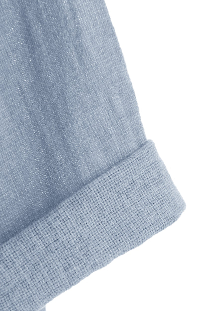 Drape Detail Teabag Shirt