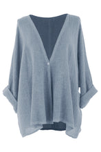 Load image into Gallery viewer, One Button Linen Cardigan
