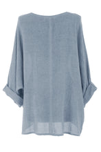 Load image into Gallery viewer, One Button Linen Cardigan
