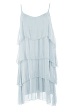 Load image into Gallery viewer, Ruffle Silk Dress
