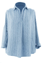 Load image into Gallery viewer, Collar Stripe Top
