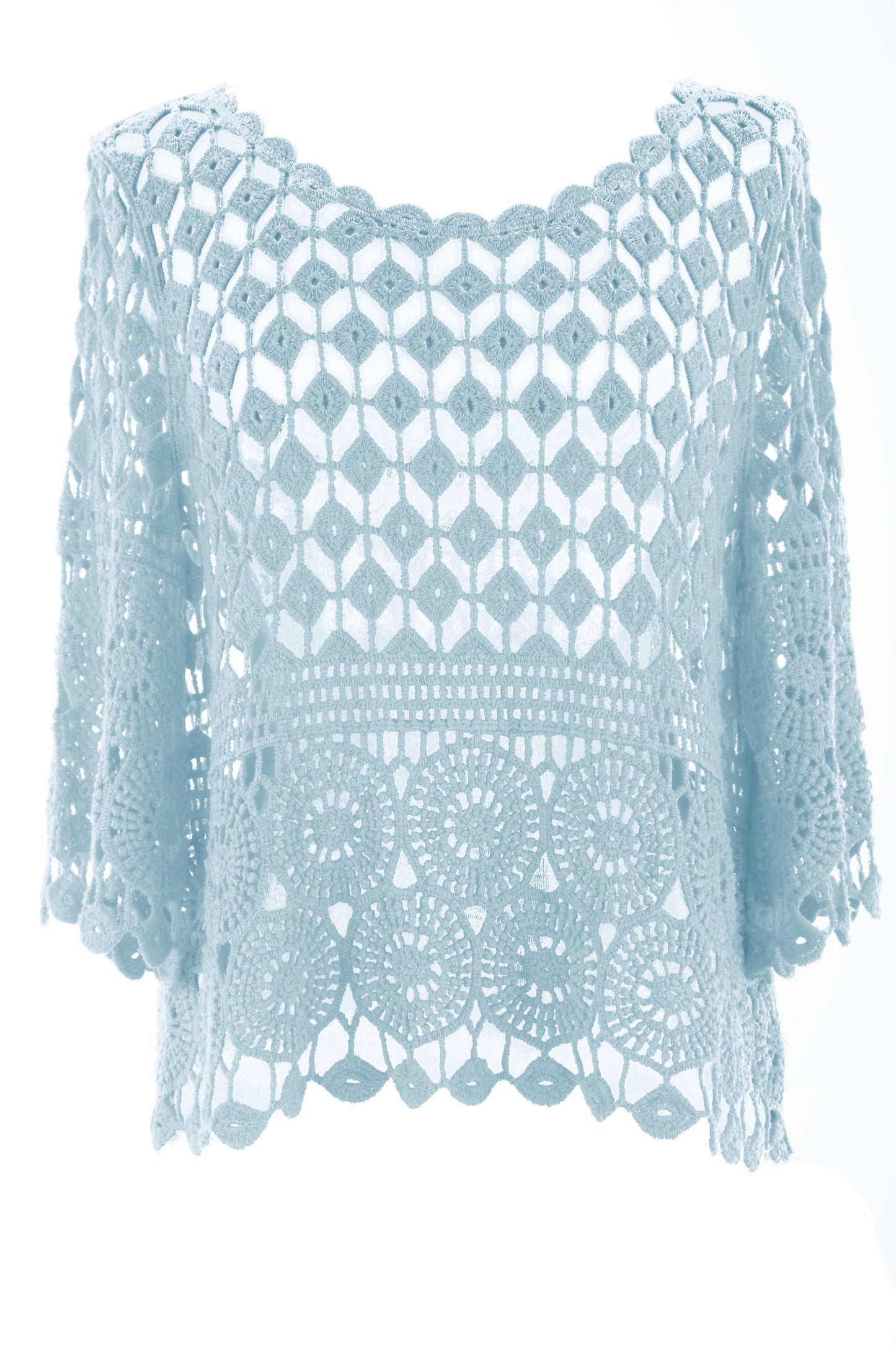 Crochet Top with Vest