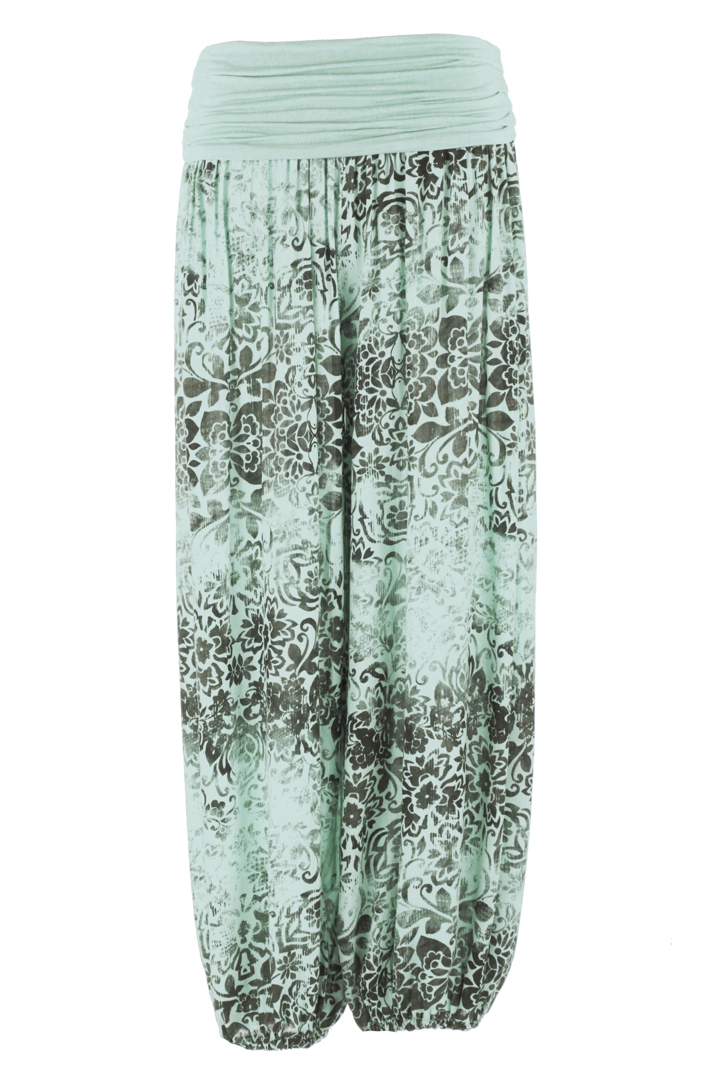 Floral Print Harem Trouser