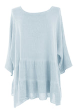 Load image into Gallery viewer, Tiered Teabag Linen Top
