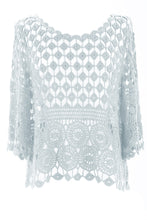 Load image into Gallery viewer, Crochet Top with Vest
