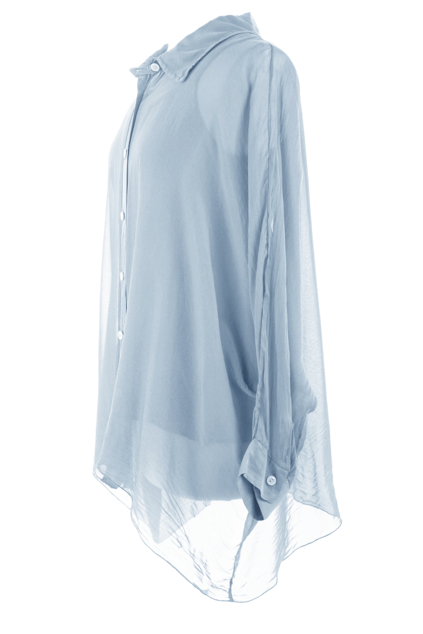 2 Piece Silk Shirt with Vest