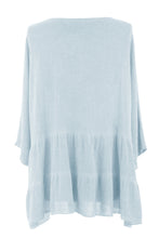 Load image into Gallery viewer, Tiered Teabag Linen Top
