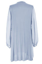 Load image into Gallery viewer, Frill Tassel Silk Blouse
