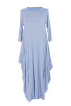 Load image into Gallery viewer, 3/4 Sleeve Draped Dress
