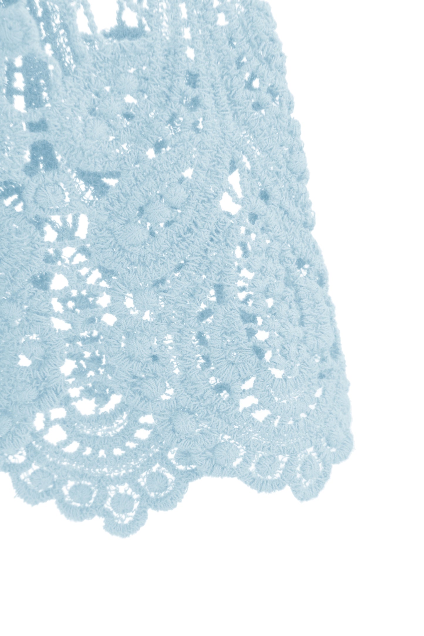 Tie Front Crochet Cardigan