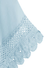 Load image into Gallery viewer, Crochet Trim Kaftan Top
