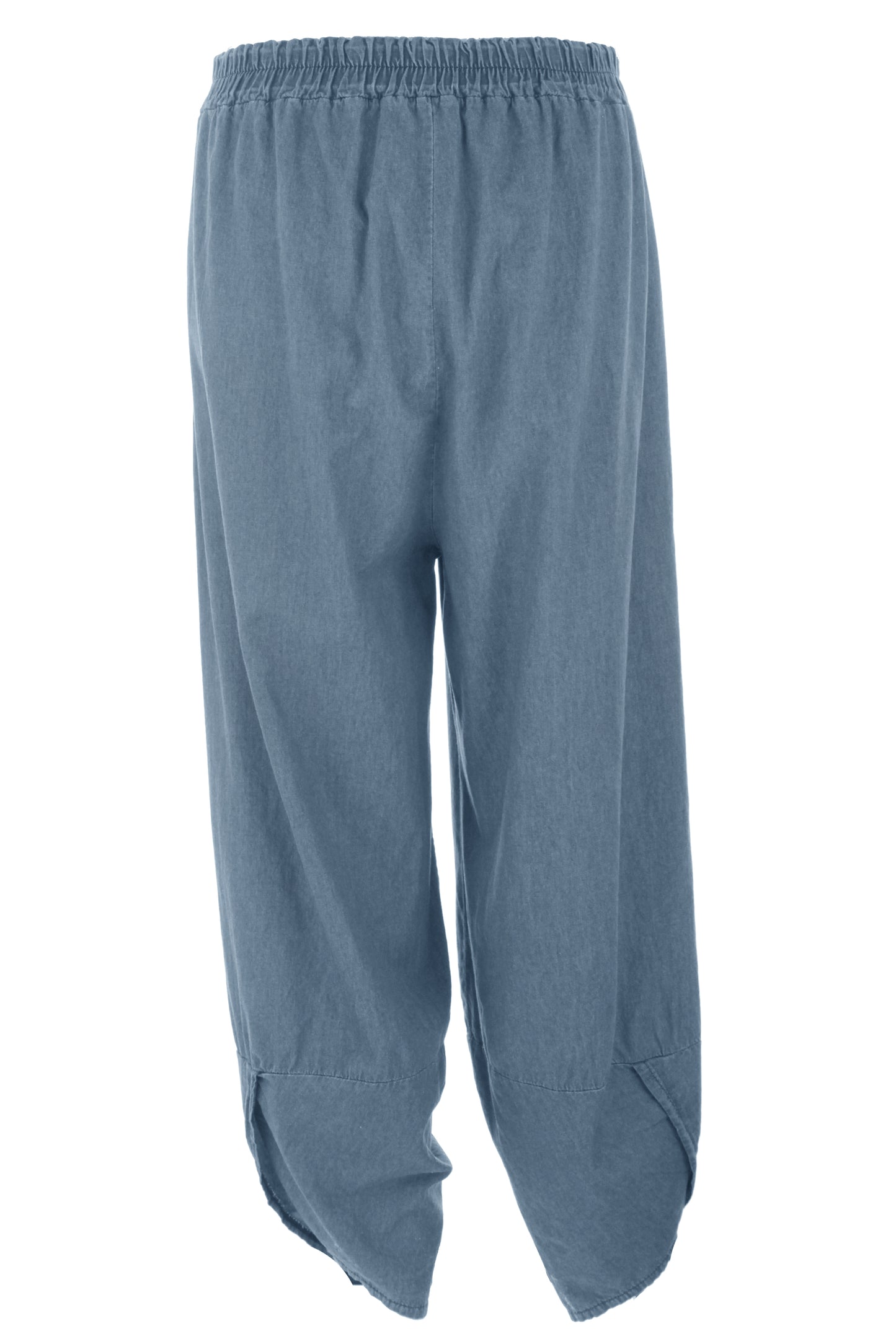 Barrel Leg Denim Trouser
