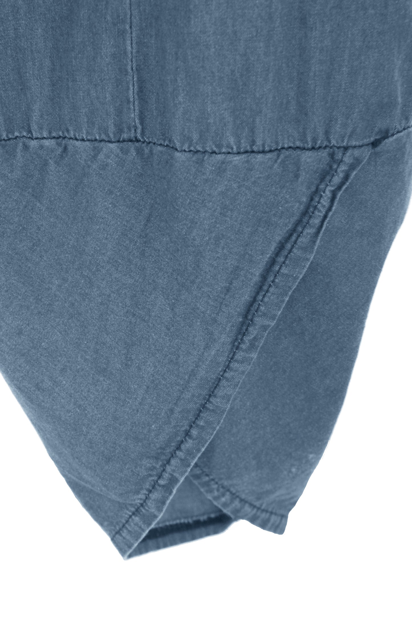 Barrel Leg Denim Trouser