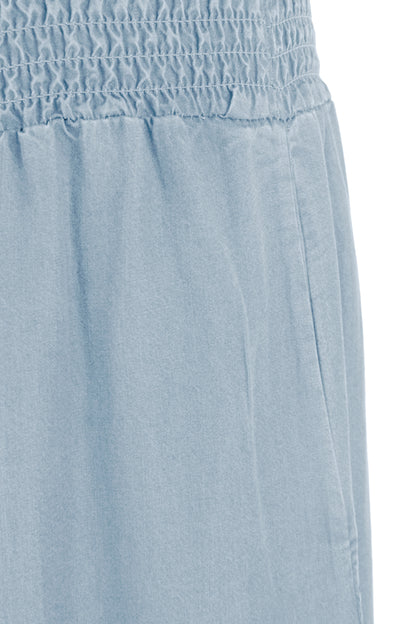Denim Palazzo Trouser