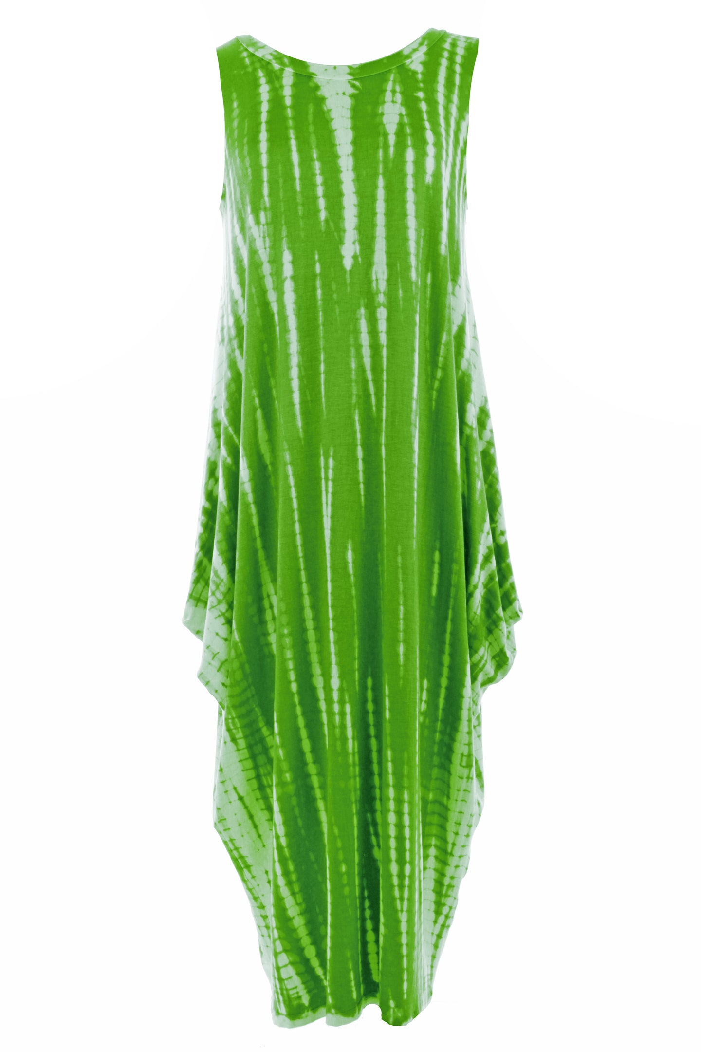 Sleeveless Tie Dye Midi