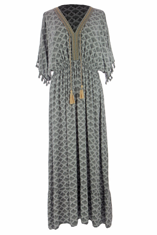 Bohemian Print Midi