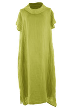 Load image into Gallery viewer, Cowl Neck Linen Midi
