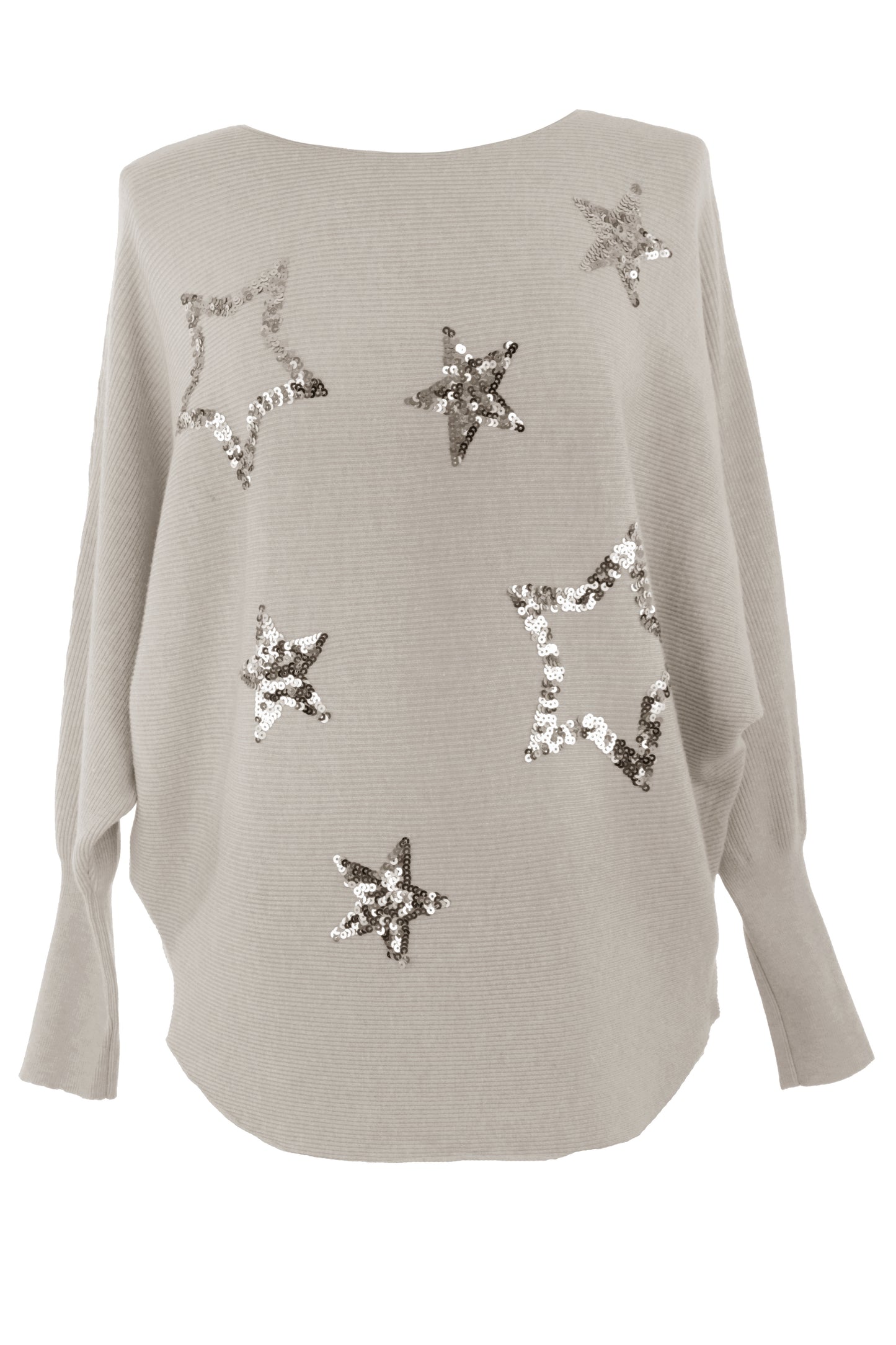 Sequin Multi Star Jumper