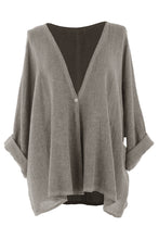 Load image into Gallery viewer, One Button Linen Cardigan
