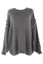 Load image into Gallery viewer, Stitch Detail Mohair Jumper
