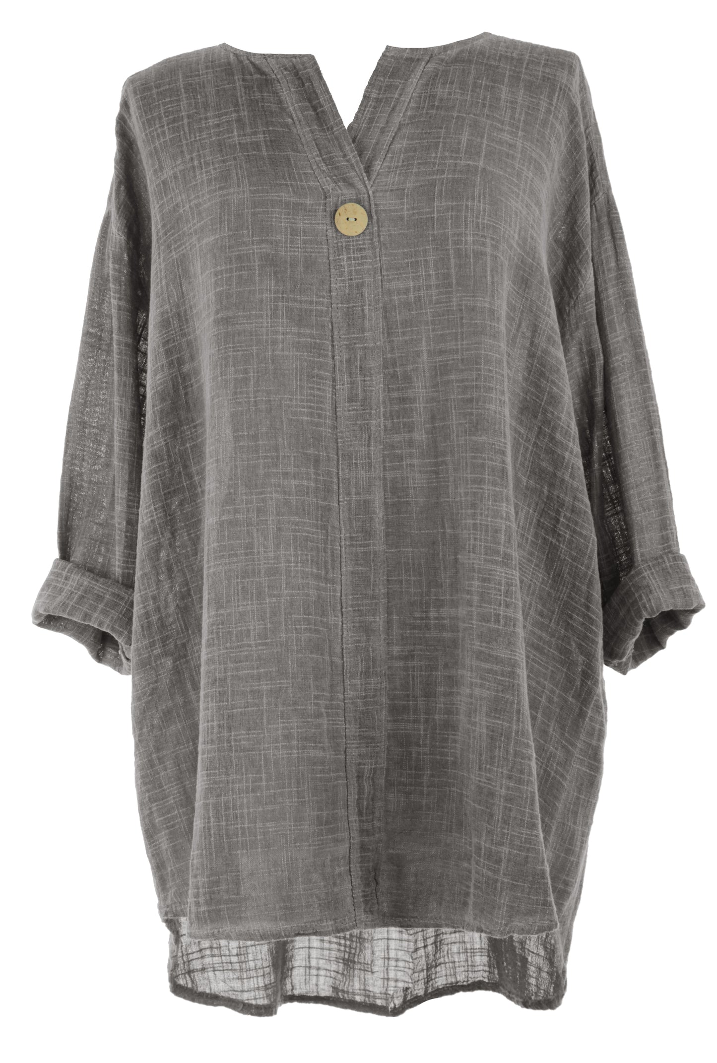 Button Detail Cotton Top